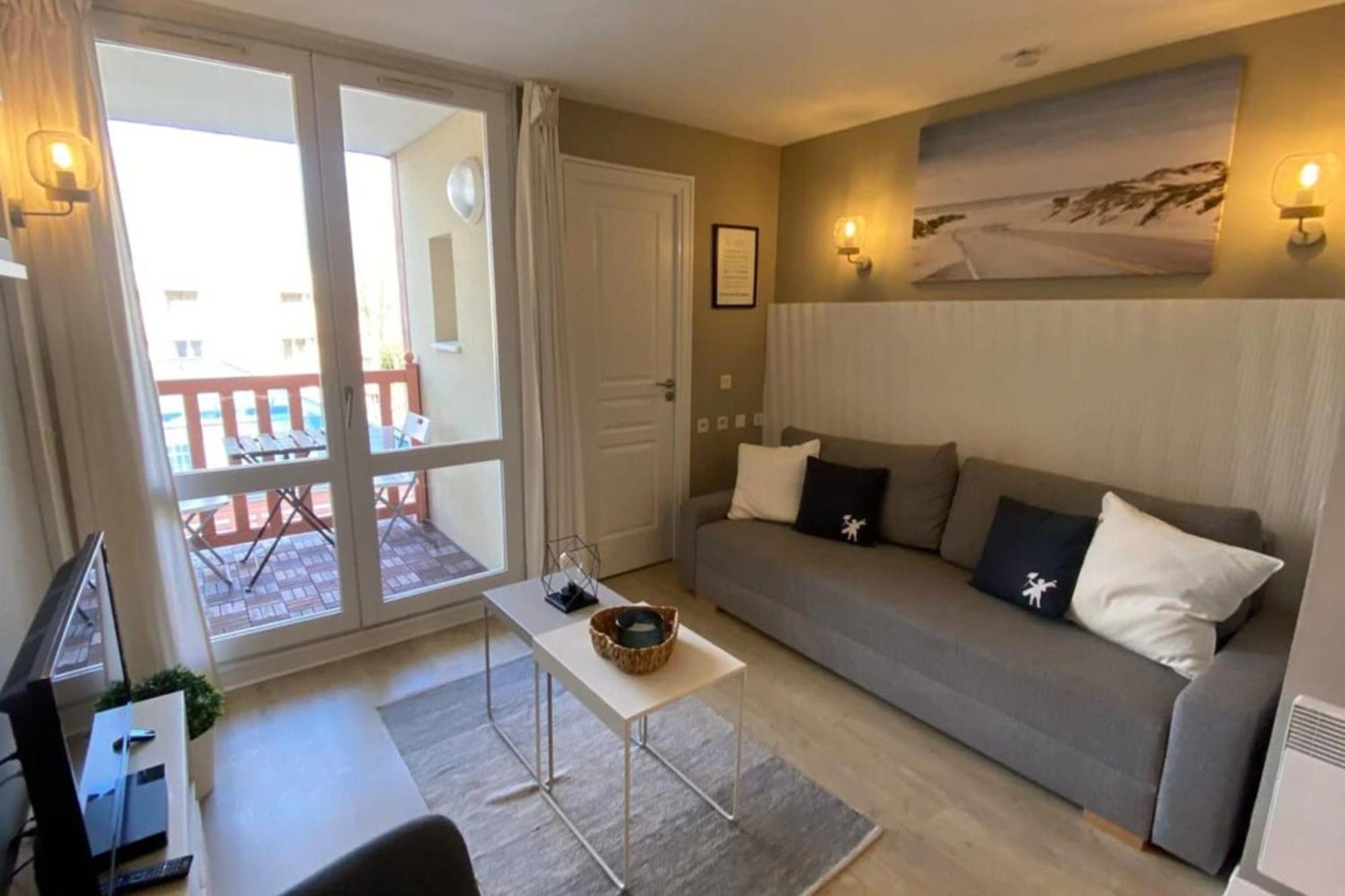 Very Nice 6 Person Apart With Swimming Pool Tennis Court And Car Park 202 Le Touquet Eksteriør bilde